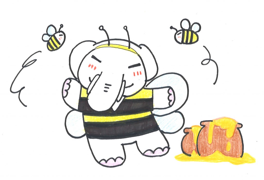 金運アップの食材【はちみつ】だゾウ