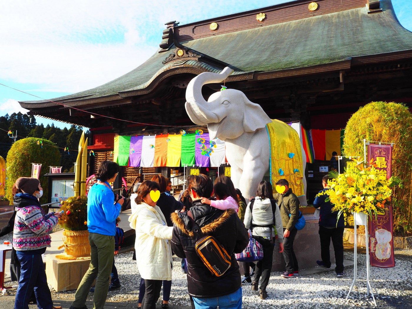 宝くじに当たるには吉ゾウくんの長福寿寺へ 金運アップで高額当選