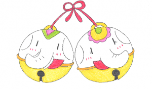 金運アップ待ち受け! 金運を引き寄せる【鈴】だゾウ♪