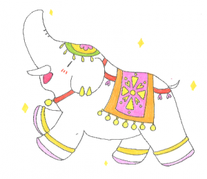 金運アップ待ち受け！ 金運を引き寄せる【キラキラアクセサリー】だゾウ♪