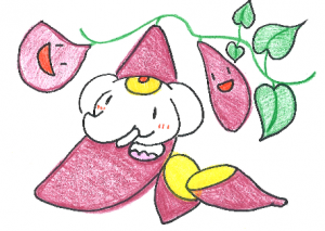 金運アップ!待ち受け【さつまいも】で金運アップ!だゾウ♪