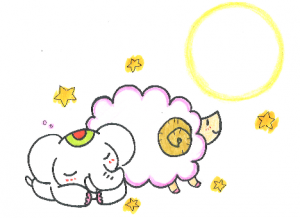 金運アップ待ち受け!願いを叶える【牡羊座の新月】だゾウ♪