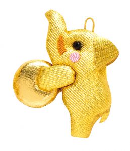 授与スタート！　毎日が絶好調！吉ゾウくんの【ツイてる守り】