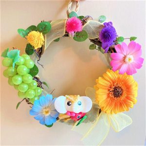 新登場！　金欠・借金から抜け出す‼「パワースポット・フラワーリース」