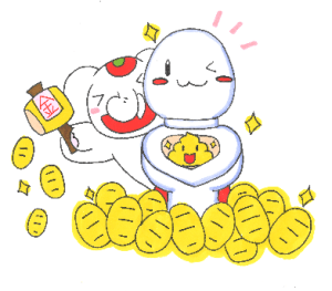 【汚いトイレの夢】は宝くじ当選の前兆です！トイレの待ち受け画像