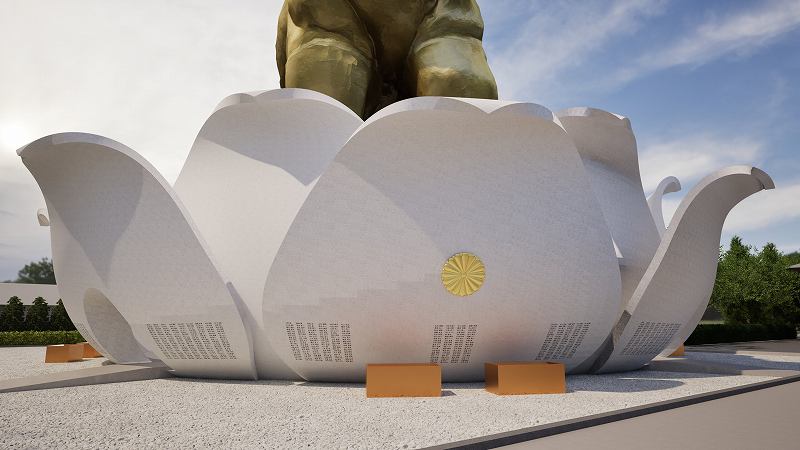 30mの巨大な吉ゾウくん像】が本堂前にできます！