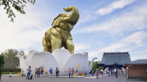 【30ｍの巨大な吉ゾウくん像】が本堂前に降臨します！