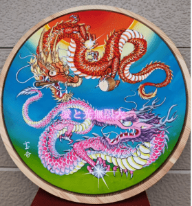 斎藤一人さんにも愛される龍神絵師『宝香』さんが奉納されました!