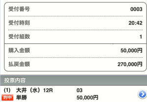 五黄の寅ブレスレットの力で、また37.5万当たり！この力は本物です