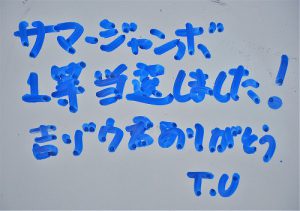 サマージャンボ宝くじ【７億円当選】を狙う《おまじない》