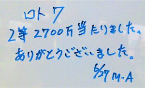 【金運アップ】【宝くじ当選】喜びの声　（2023.6月中）