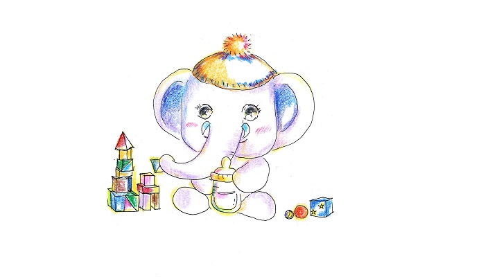 赤ちゃん吉ゾウくん① - コピー