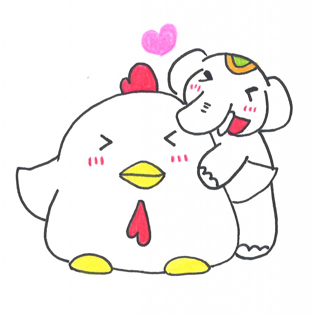 運氣を取り(酉)込むゾウ!