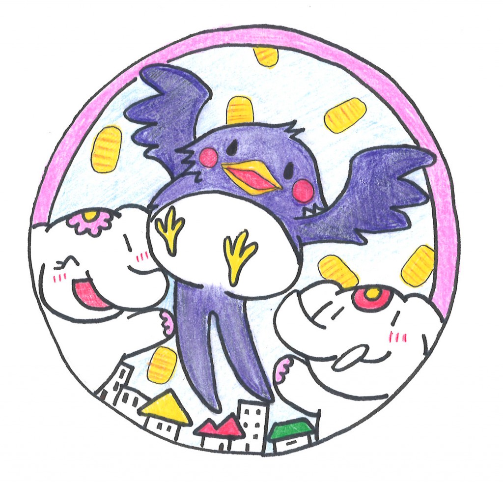 ツバメは幸運の守り鳥だゾウ