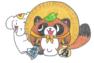 商売繁盛・金運向上の【たぬき】だゾウ!!