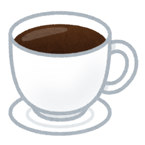 コーヒーの香りで一呼吸。