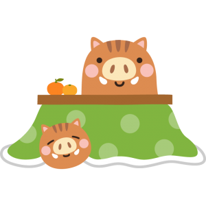 こたつ、と言えば!!みかんの香り♪