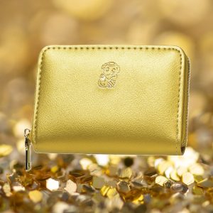 【祝!授与再開】お金廻りが良くなる!吉ゾウくんの小銭入れ(ゴールド)